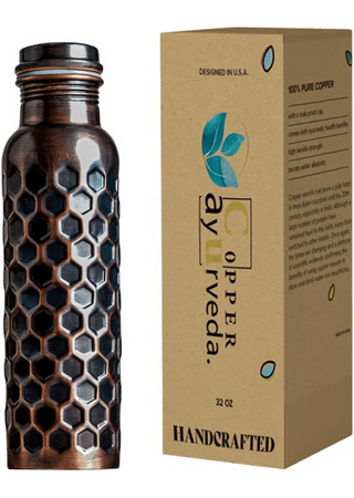 Copper Ayurveda Water Bottle