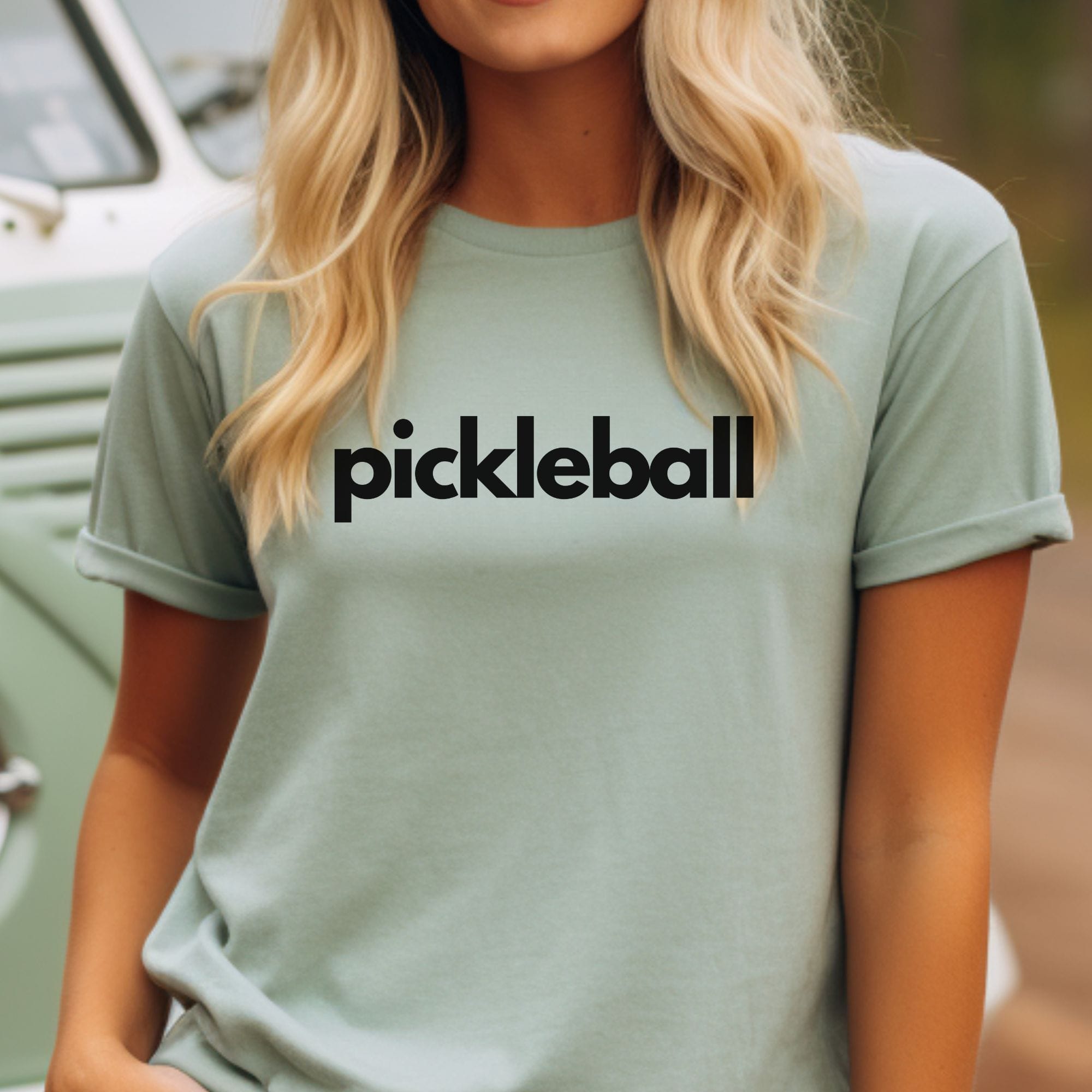 minimalist pickleball tee shirts