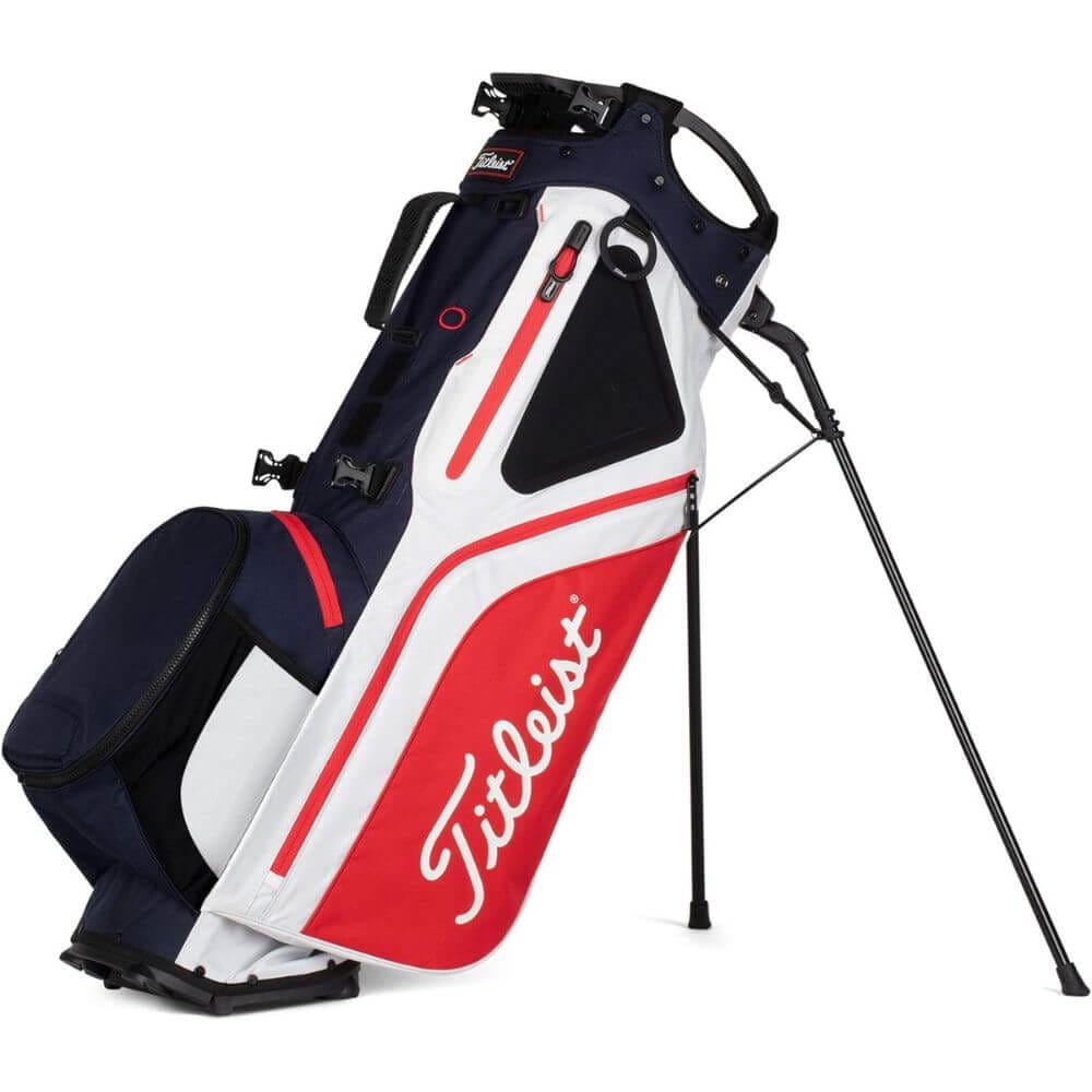 Titeleist red black stand golf bag