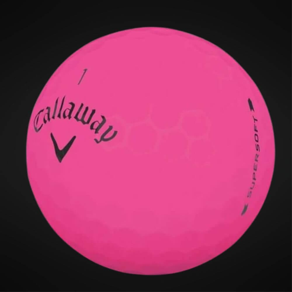 Callaway 1 pink golf ball