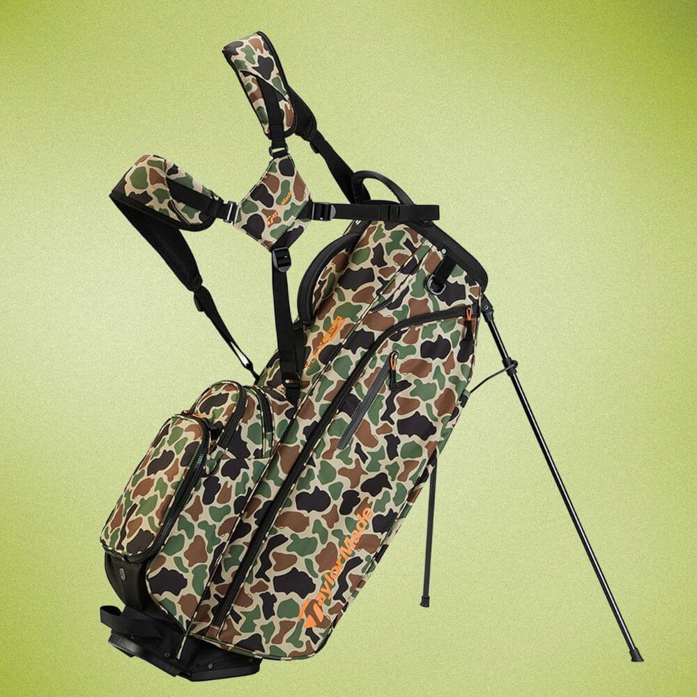 Stealth Swings: Unleash Your Style with a Camo Golf Bag!