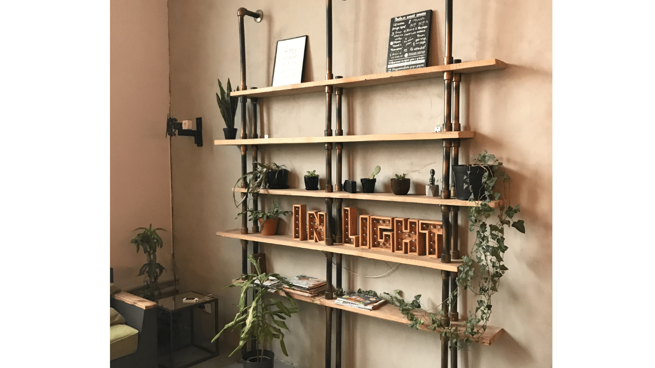 The Best Natural Wood Shelving For Your Home