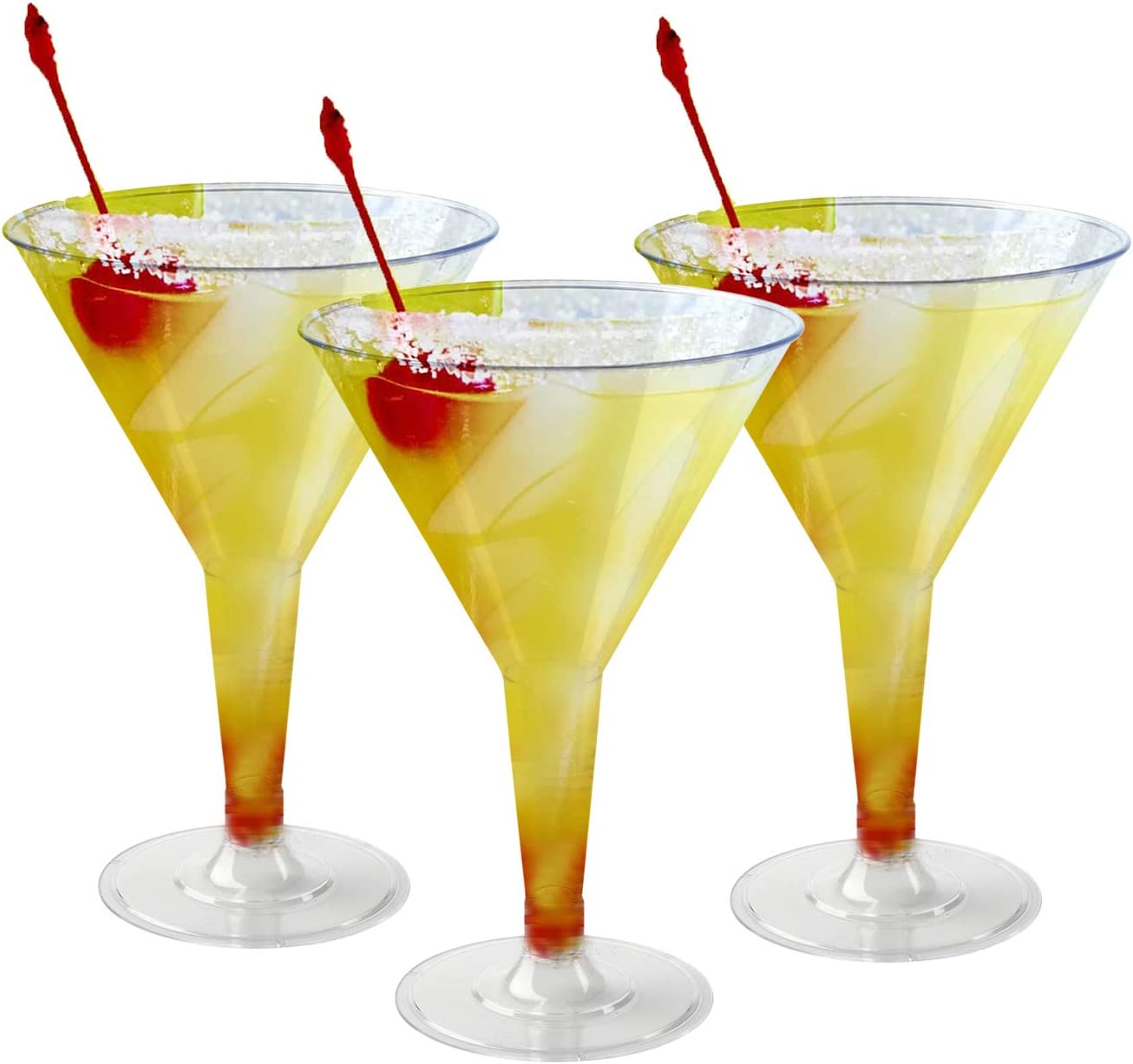 Cheers To Worry Free Fun Plastic Martini Glasses!
