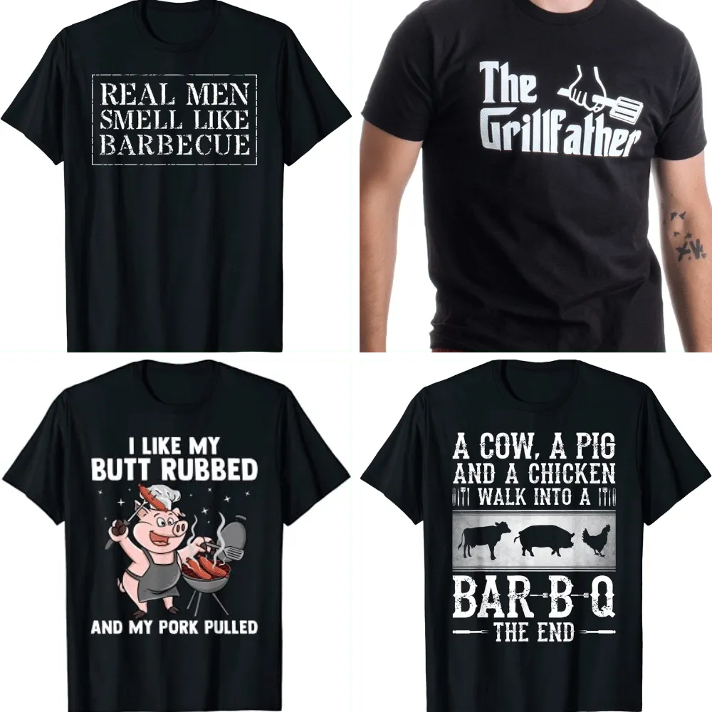 Outfit Your Next Cookout with the Best Funny BBQ T-Shirts