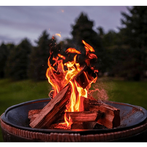 The Ring of Fire: Cozy Up With A Round Fire Pit!