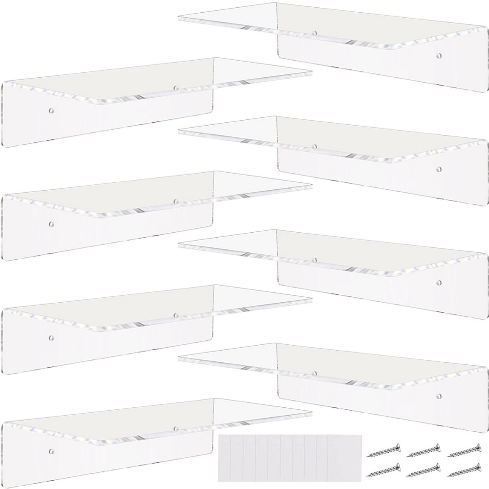 The Best Acrylic Shelves to Organize Your Home