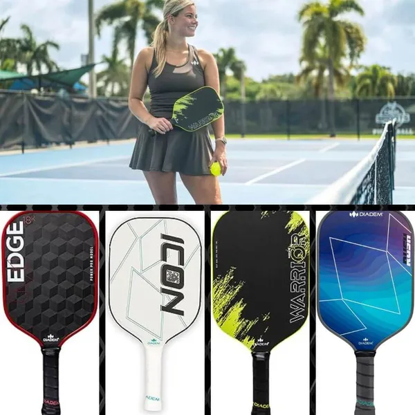 Reviewing Diadem's Elite Pickleball Paddles: Smashing Success
